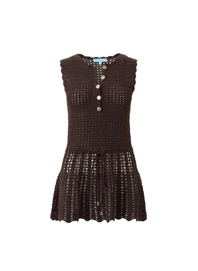 Melissa Odabash Exclusive Rosie Brown Dress