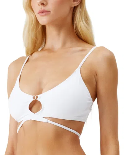Melissa Odabash Faro Bikini Top In White