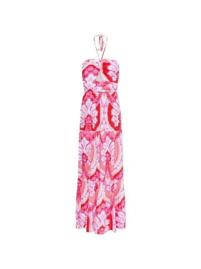 Melissa Odabash Faye Maxi Dress In Pink