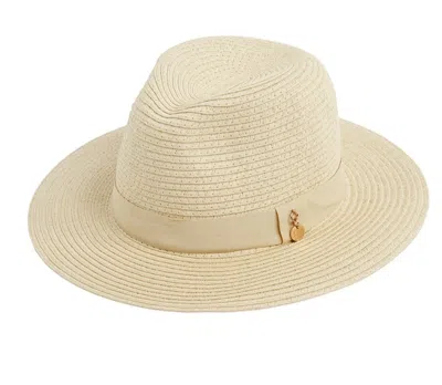 Melissa Odabash Fedora Hat Cream/beige In Neutral