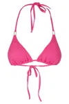 Melissa Odabash Fuchsia Bikini Top In Pink