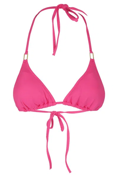 Melissa Odabash Fuchsia Bikini Top In Pink