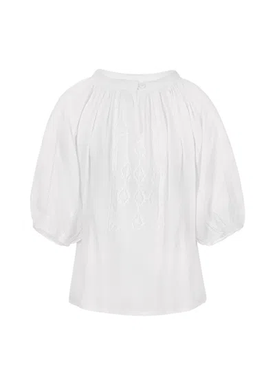 Melissa Odabash Kids' Girls Aliya White White Top