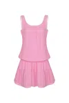 Melissa Odabash Girls Jaz Pale Pink Dress In Pink