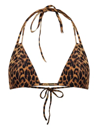Melissa Odabash Girona Animal-print Bikini Top In Multi