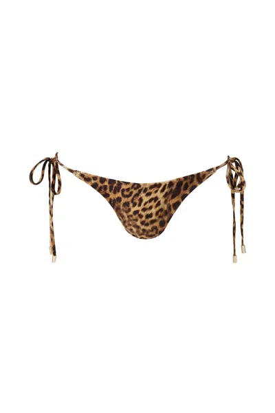 Melissa Odabash Girona Bikini Bottom Cheetah In Black