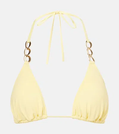 Melissa Odabash Gorda Bikini Top In Yellow