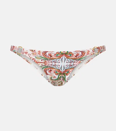 Melissa Odabash Greece Printed Bikini Bottoms In Multi