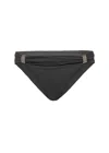 Melissa Odabash Grenada Bikini Bottom Black In Brown