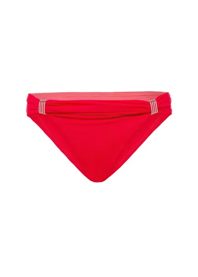 Melissa Odabash Grenada Bikini Bottom Red