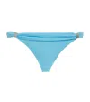 Melissa Odabash Grenada Printed Bikini Bottoms In Blue