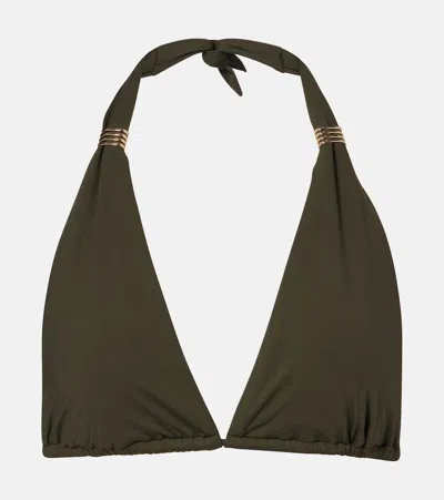 Melissa Odabash Grenada Bikini Top In Green