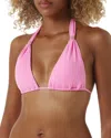 Melissa Odabash Grenada Bikini Top In Pink