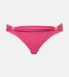 Melissa Odabash Grenada Embellished Bikini Bottoms In Fuchsia