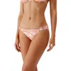 Melissa Odabash Grenada Paisley-print Bikini Briefs In Mirage Orange