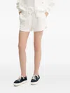 Melissa Odabash Harley Drawstring-waist Mini Shorts In White