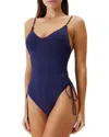 Melissa Odabash Havana One Piece Swimsuit In Blue