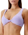 Melissa Odabash Ibiza Bikini Top In Blue