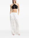 Melissa Odabash Immy Broderie-anglaise Trousers In Neutral