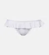 Melissa Odabash India Ruffled Bikini Bottoms In White