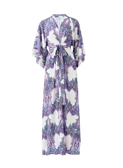 Melissa Odabash Indria Amethyst Kaftan