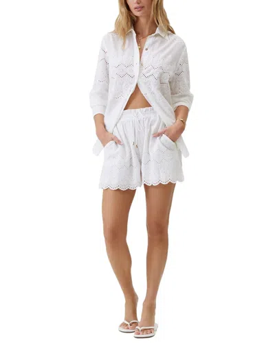 Melissa Odabash Indy Shorts In White