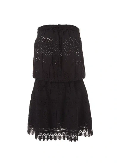 Melissa Odabash Iris Short Dress Black