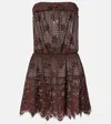 Melissa Odabash Isla Cotton-blend Lace Minidress