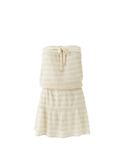 Melissa Odabash Isla Gold Dress