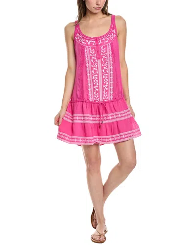 Melissa Odabash Jaz Mini Dress In Pink