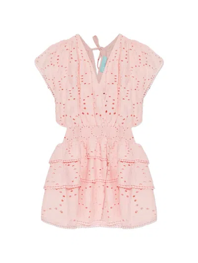 Melissa Odabash Jess Mini Dress In Pink