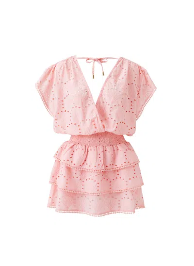 Melissa Odabash Jess Peach Dress