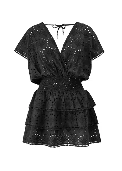 Melissa Odabash Jess Short Dress Black