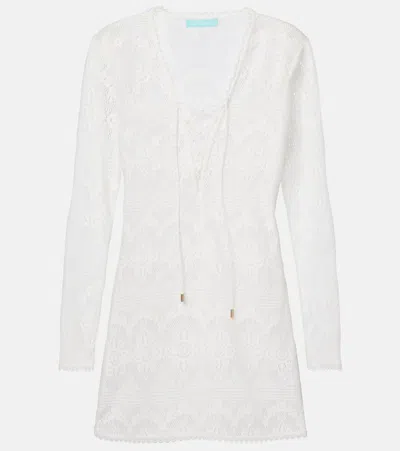Melissa Odabash Joelle Crochet Beach Cover-up In White