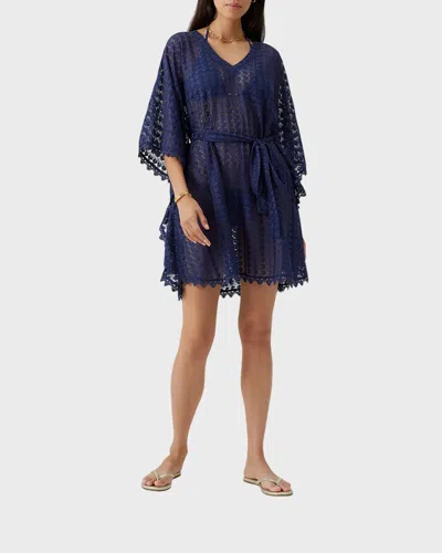 Melissa Odabash Kaftan Petra In Blue