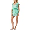 Melissa Odabash Keri Tiered Cover-up Minidress In Medina
