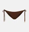 Melissa Odabash Key West Bikini Bottoms In Brown