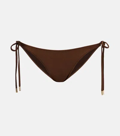 Melissa Odabash Key West Bikini Bottoms In Brown