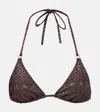 Melissa Odabash Key West Bikini Top In Brown