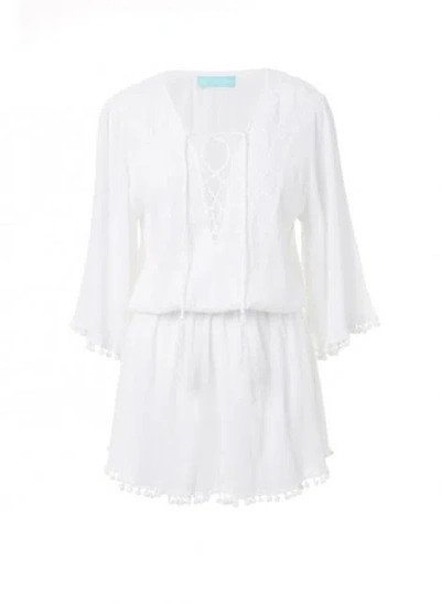 Melissa Odabash Kiah Dress White