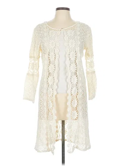 Pre-owned Melissa Odabash Kimono In White