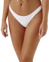 Melissa Odabash Vienna Cheeky Bikini Bottom In White