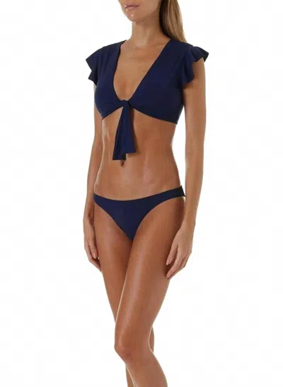 Melissa Odabash Koshamui Bikini Bottom In Navy In Black