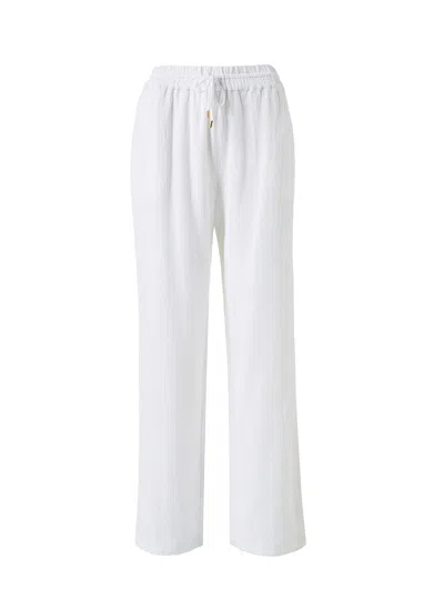 Melissa Odabash Krissy White Trouser