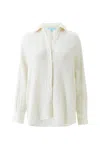 Melissa Odabash Leona Shirt Ivory In White