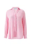Melissa Odabash Leona Shirt Rose In Pink
