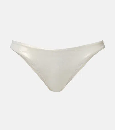 Melissa Odabash Liguria Bikini Bottoms In Gray