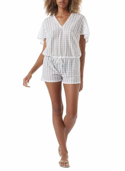 Melissa Odabash Lola Romper In White