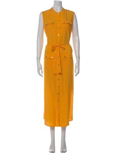Pre-owned Melissa Odabash Long Dress In Yellow