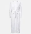 Melissa Odabash Luann Broderie Anglaise Cotton Maxi Dress In White